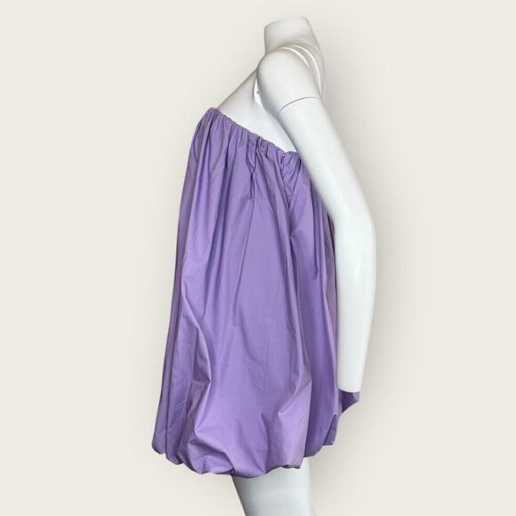 NWT | Susana Monaco | Strapless Bubble Mini Dress | Lavender | Size S - Picture 5 of 10